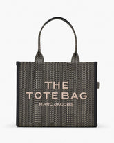 The Monogram Jacquard Large Tote Bag Beige Multi | Marc Jacobs sale
