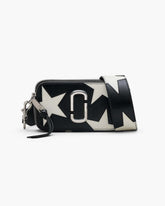 The Star Patchwork Leather Snapshot Black/White | Marc Jacobs discount