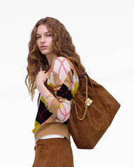 The Suede Cristina Tote Copper | Marc Jacobs on sale