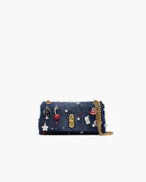 The Trinket Charm Denim Dual Chain Mini Bag Medium Wash Multi | Marc Jacobs Online