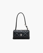 The Quilted Mini Dual Shoulder Bag Black | Marc Jacobs on sale