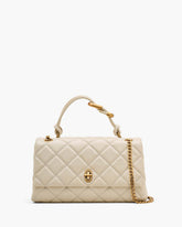 The Quilted Dual Convertible Shoulder Bag Cloud White | Marc Jacobs sale