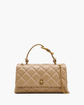 The Quilted Dual Convertible Shoulder Bag Camel | Marc Jacobs Outlet