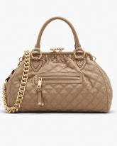 Re-Edition Quilted Leather Stam Bag Camel | Marc Jacobs cheap