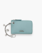 The Everyday Top Zip Charm Wallet Sky Blue | Marc Jacobs Outlet