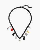 The Collector Charm Necklace Black Multi | Marc Jacobs discount