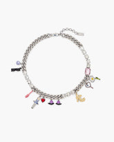 The Dollhouse Charm Necklace Silver/Multi | Marc Jacobs Online