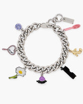 The Dollhouse Charm Bracelet Silver/Multi | Marc Jacobs cheap