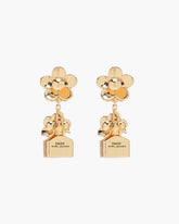 The Mini Icon Daisy Earrings Gold | Marc Jacobs on sale