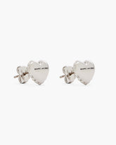 The Heart Balloon Stud Earrings Light Antique Silver | Marc Jacobs cheap