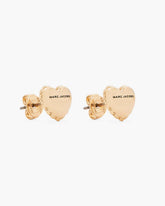 The Heart Balloon Stud Earrings Light Antique Gold | Marc Jacobs sale