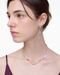 The J Marc Luxe Gem Linear Earrings Silver/Multi | Marc Jacobs cheap