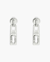 J Marc Zipper Earrings Silver | Marc Jacobs Outlet