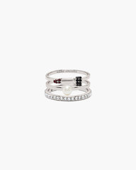 The Rouge Ring Set Silver/Multi | Marc Jacobs cheap