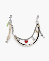 The Mini Icon Chain Bag Charm Black/Cloud White | Marc Jacobs cheap