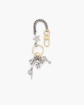 The Domino Effect Bag Charm Nickel | Marc Jacobs cheap