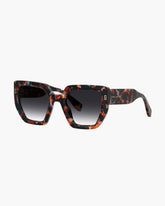 The J Marc Square Sunglasses Havana Multi | Marc Jacobs Outlet
