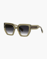 The J Marc Square Sunglasses Olive | Marc Jacobs on sale