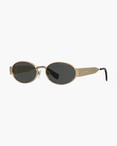 The Classic Logo Round Sunglasses Black/Gold | Marc Jacobs sale