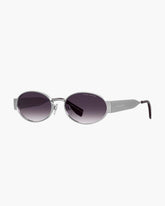 The Classic Logo Round Sunglasses Silver | Marc Jacobs discount
