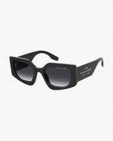 The Square Cat Eye Sunglasses Black | Marc Jacobs for sale