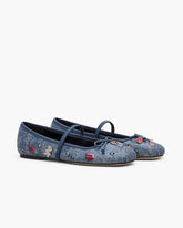 The Trinket Charm Sabrina Ballerina Medium Wash Multi | Marc Jacobs for sale