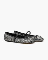The Sequin Sabrina Ballerina Silver | Marc Jacobs Online
