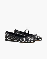 The Studded Sabrina Ballerina Black Multi | Marc Jacobs on sale