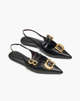 The Doll Shoe Slingback Black | Marc Jacobs Outlet