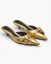The Emma Kitten Heel Shiny Gold | Marc Jacobs cheap