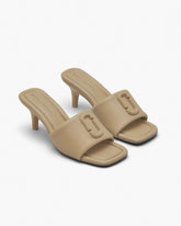 The Leather J Marc Heeled Sandal Camel | Marc Jacobs for sale