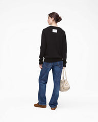 Marc Is Joy Jacquard Crewneck Black | Marc Jacobs for sale