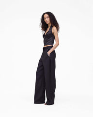 Sculpted Satin Halter Top Black | Marc Jacobs cheap