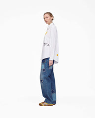 Marc Is Joy Shirt White | Marc Jacobs Online