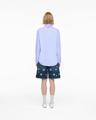 THE STRIPED SHIRT Sky Blue | Marc Jacobs Outlet