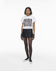 The Leather Skort Black | Marc Jacobs Outlet