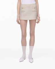 Tweed Mini Skirt Ivory | Marc Jacobs cheap