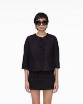 Tweed Backwards Lady Jacket Black | Marc Jacobs cheap