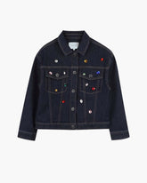 The Charm Denim Jacket Blue | Marc Jacobs for sale