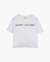 The Crystal Daisy Logo Tee White | Marc Jacobs Online