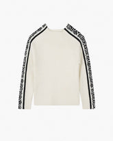 The Knitlogo Sweater Ivory | Marc Jacobs on sale