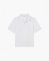 The Jumbled Monogram Logo Short Sleeve Shirt White | Marc Jacobs Outlet