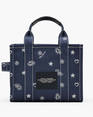 The Bandana Canvas Small Tote Bag Navy Multi | Marc Jacobs cheap