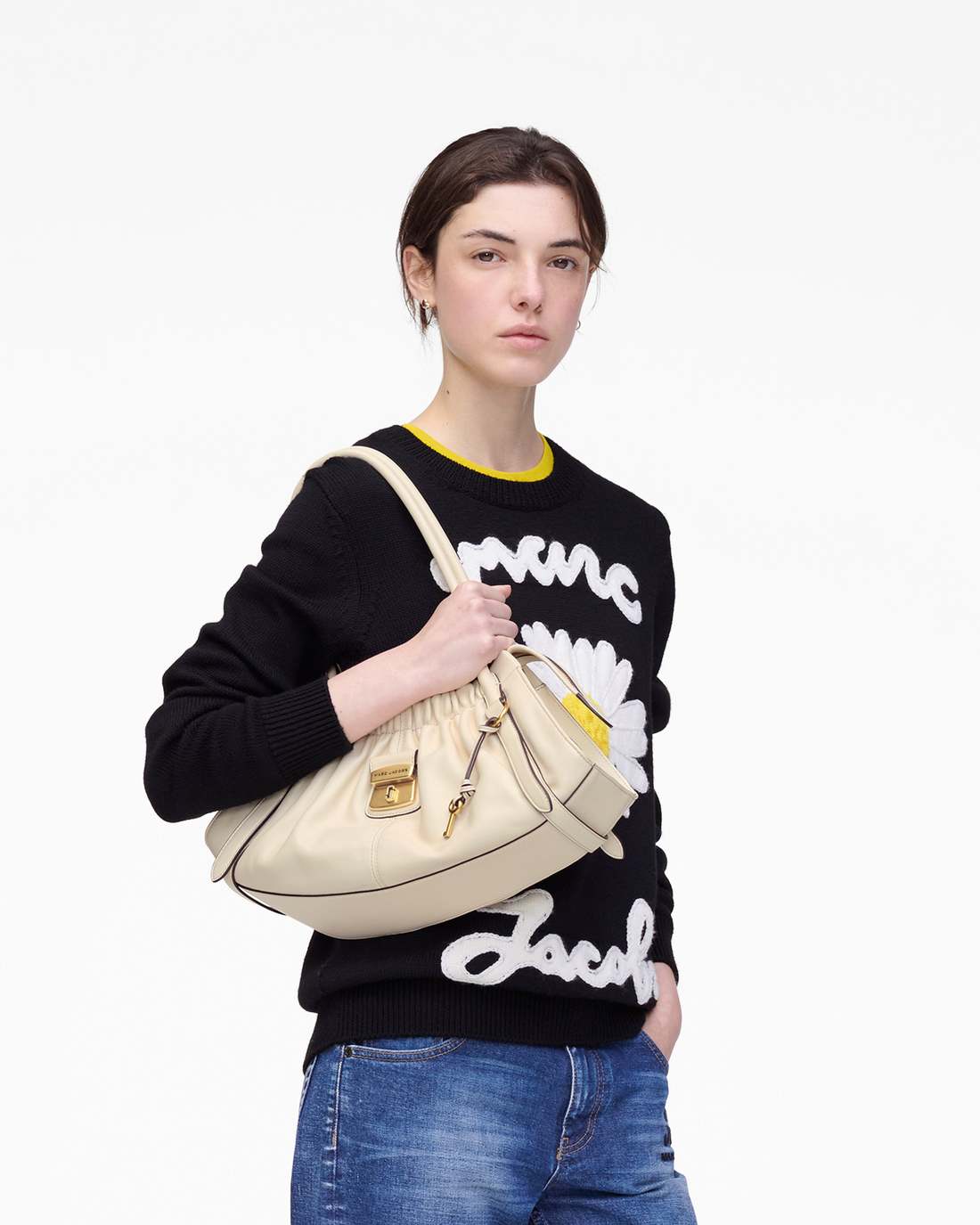 The Cristina Satchel Ivory | Marc Jacobs Outlet
