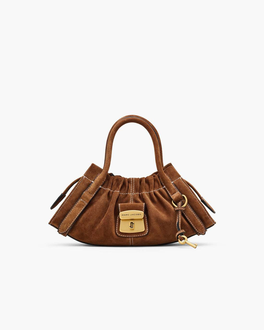 The Suede Cristina Small Satchel Copper | Marc Jacobs Outlet