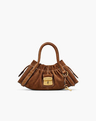 The Suede Cristina Small Satchel Copper | Marc Jacobs Outlet