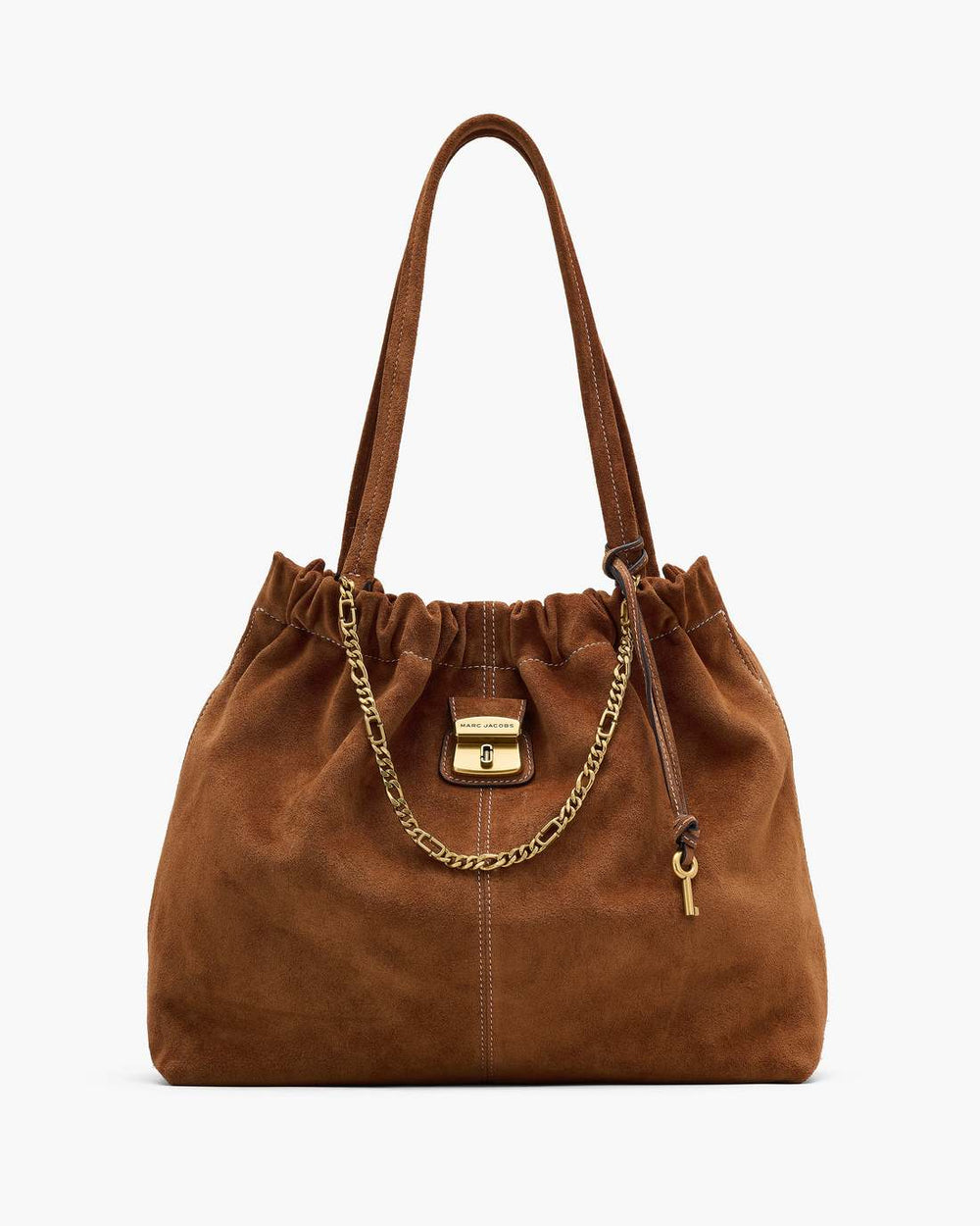 The Suede Cristina Tote Copper | Marc Jacobs on sale