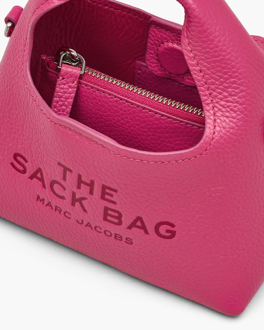The Micro Crossbody Sack Bag Raspberry Pink | Marc Jacobs Online