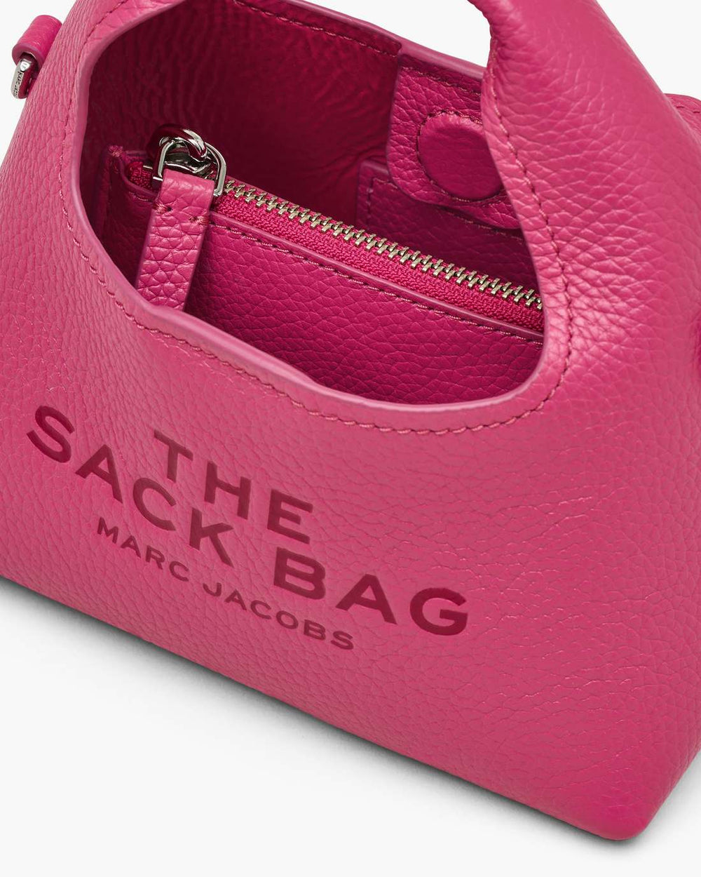 The Micro Crossbody Sack Bag Raspberry Pink | Marc Jacobs Online