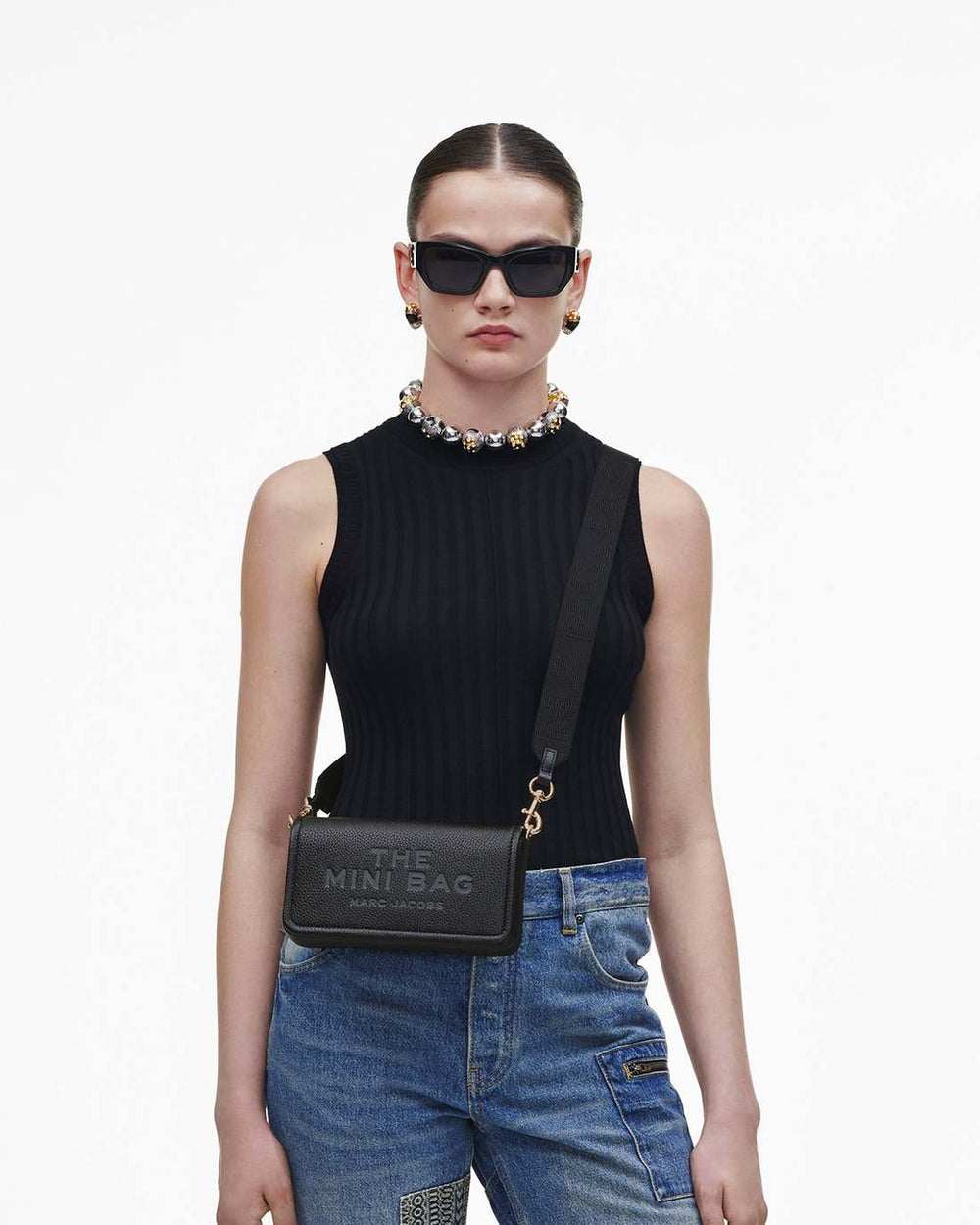 The Leather Mini Bag Black | Marc Jacobs cheap
